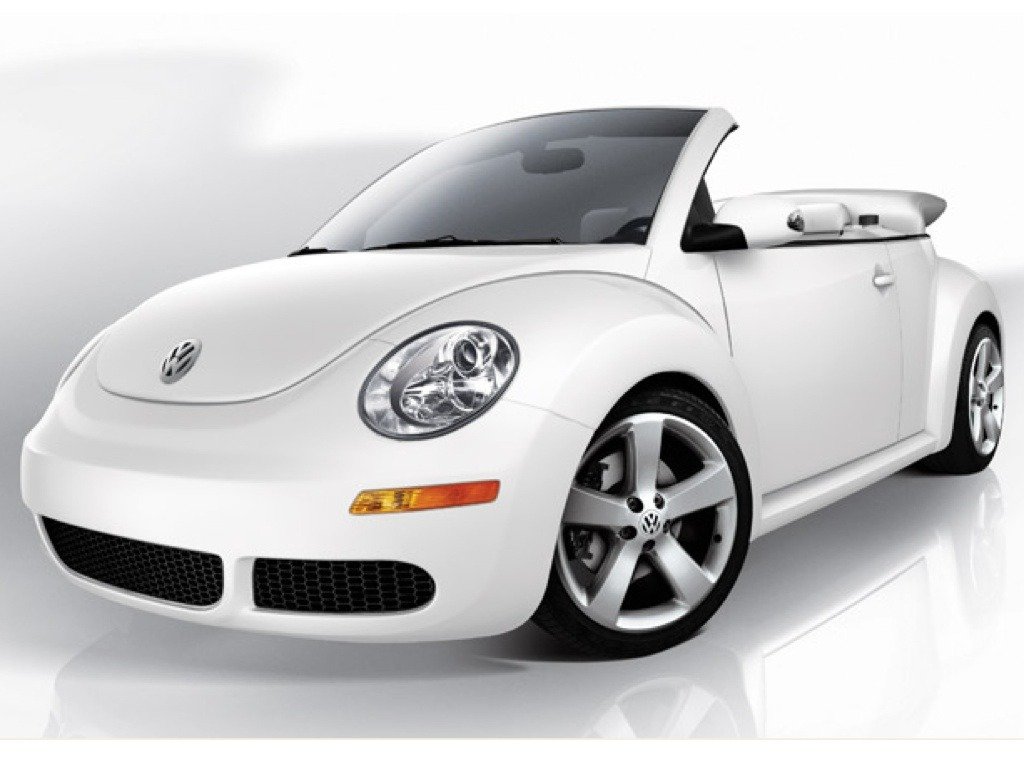 Volkswagen Beetle Cabrio Automatic or similar for rent in Crete